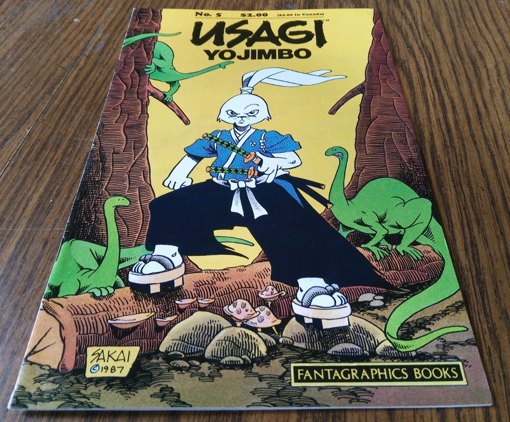 Usagi Yojimbo #5 January 1988 Fantagraphics Books